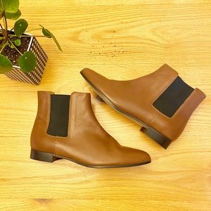 J Crew Chelsea Leather Boots